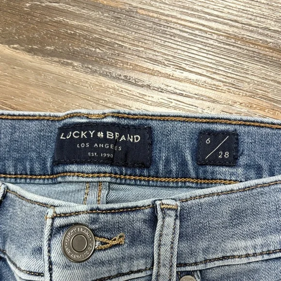 Lucky Brand Denim Slim Jeans - Medium Blue - Picture 3 of 5